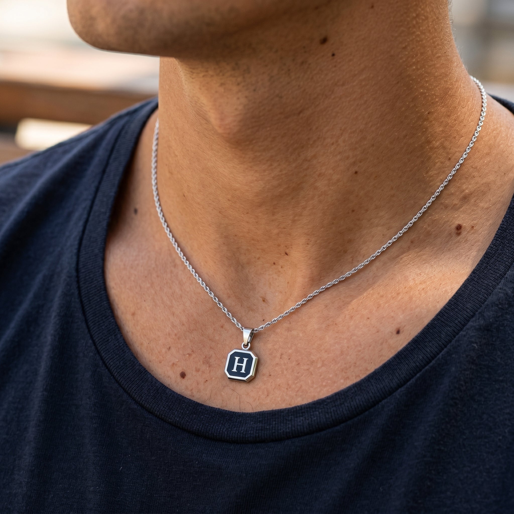 Initial Necklace "Signet"