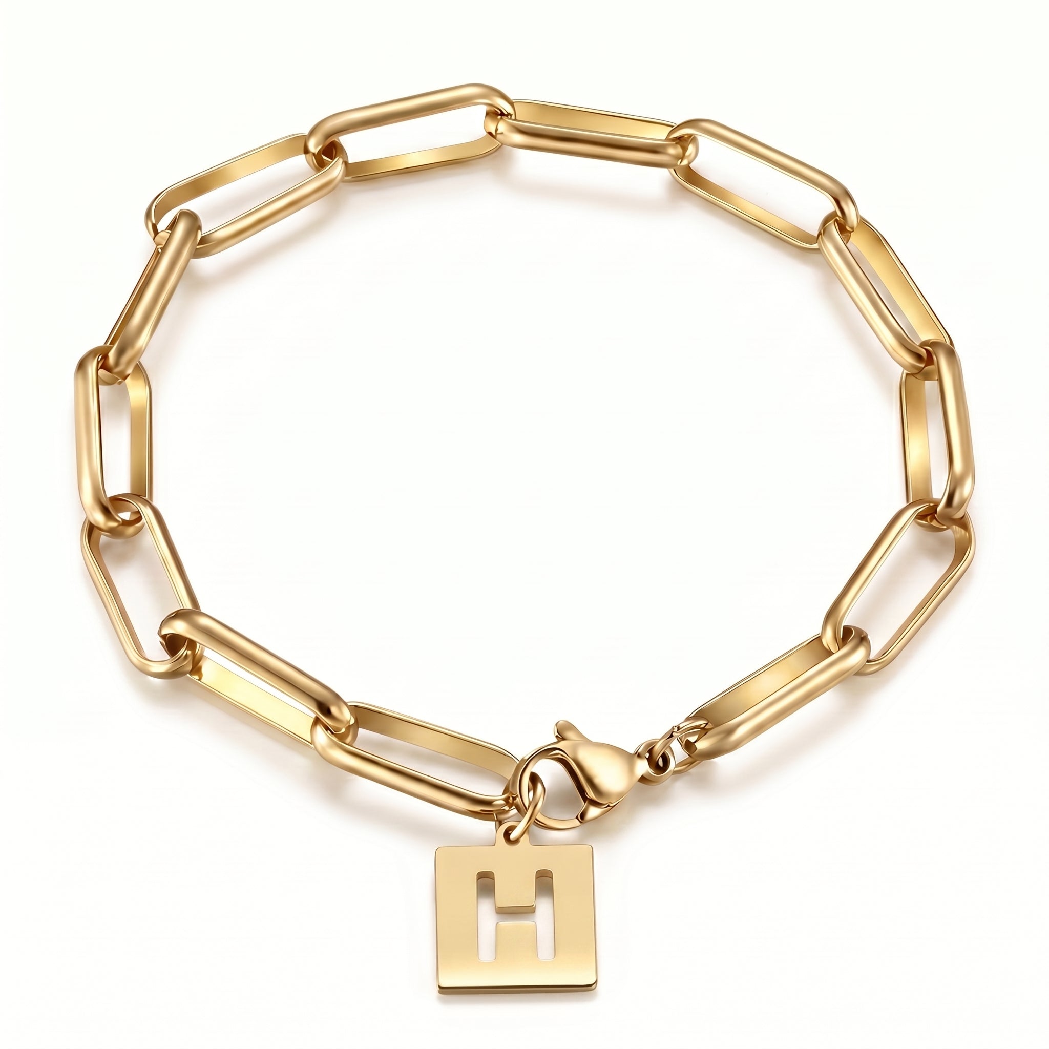 Initial Bracelet "Crest"
