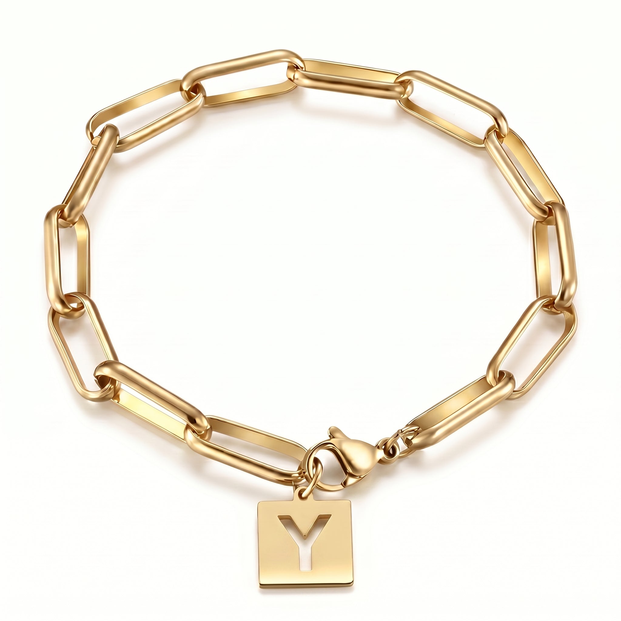 Initial Bracelet "Crest"