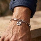 Initial Bracelet "Crest"