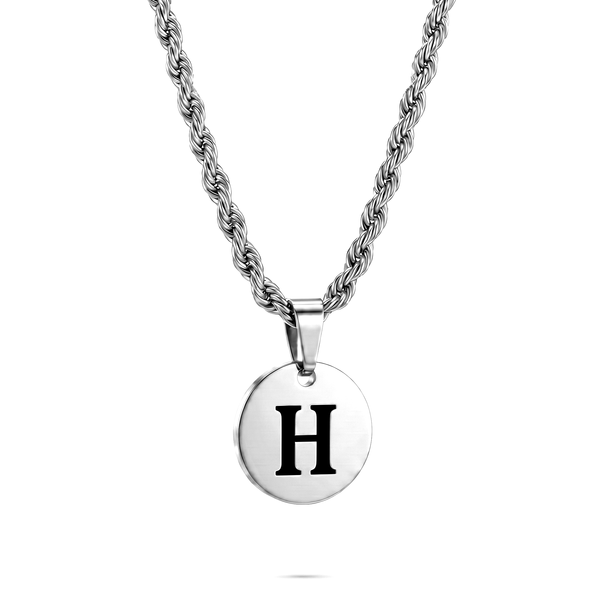 Initial Necklace "Medallion"